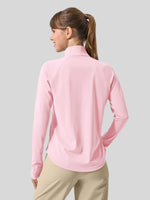 womens upf 50 sun shirt 1/4 zip 