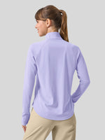 womens upf 50 sun shirt 1/4 zip 