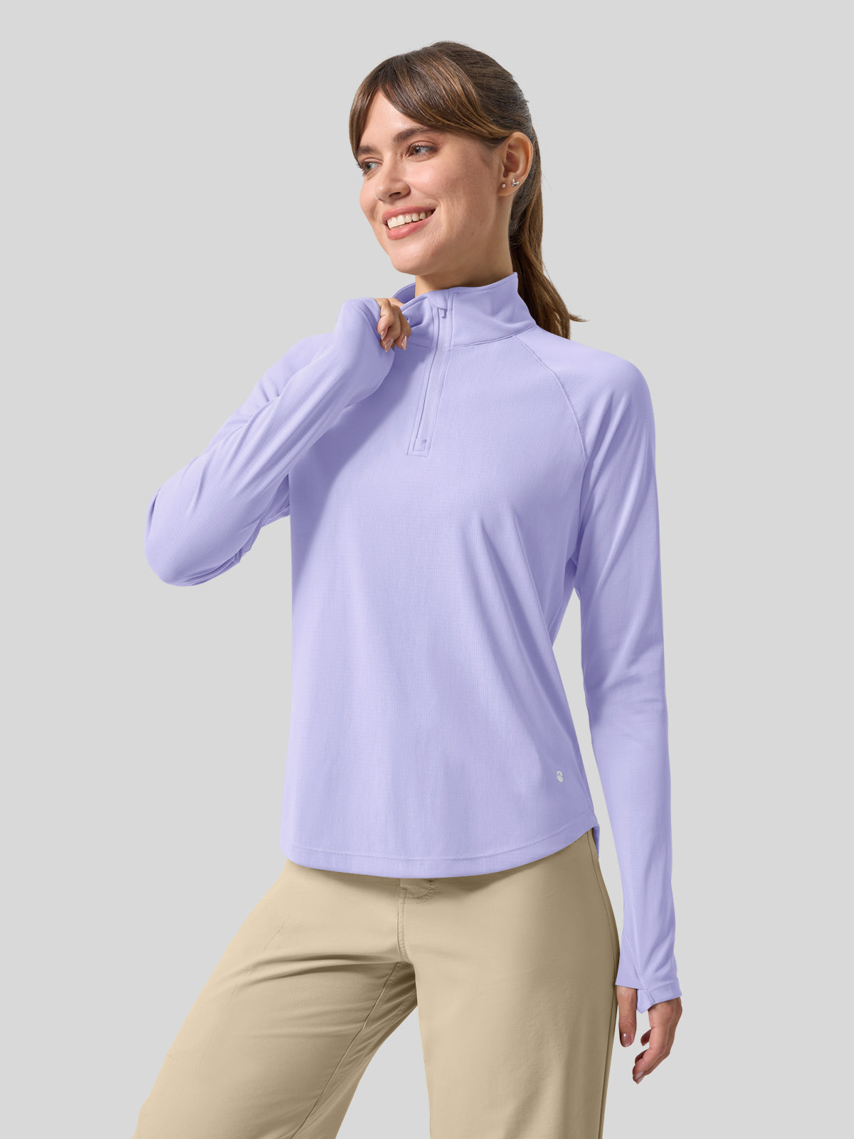 womens upf 50 sun shirt 1/4 zip 