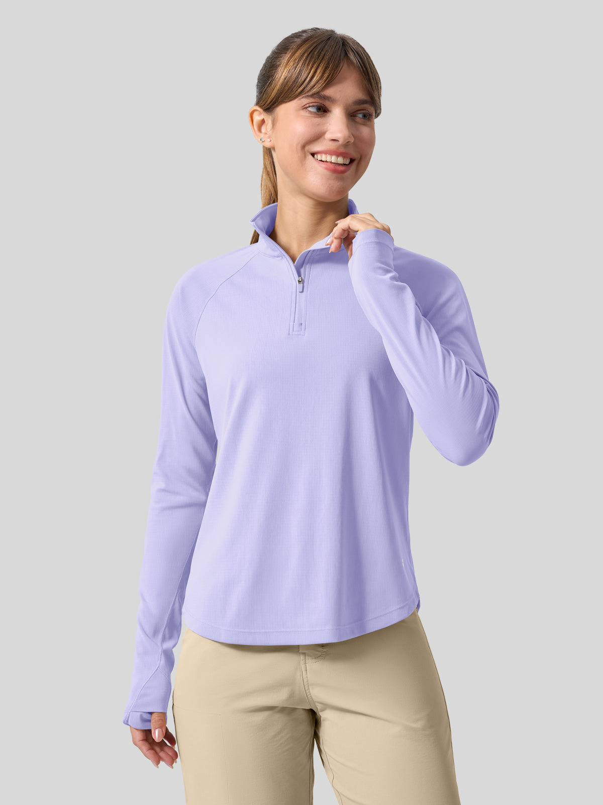 womens upf 50 sun shirt 1/4 zip 