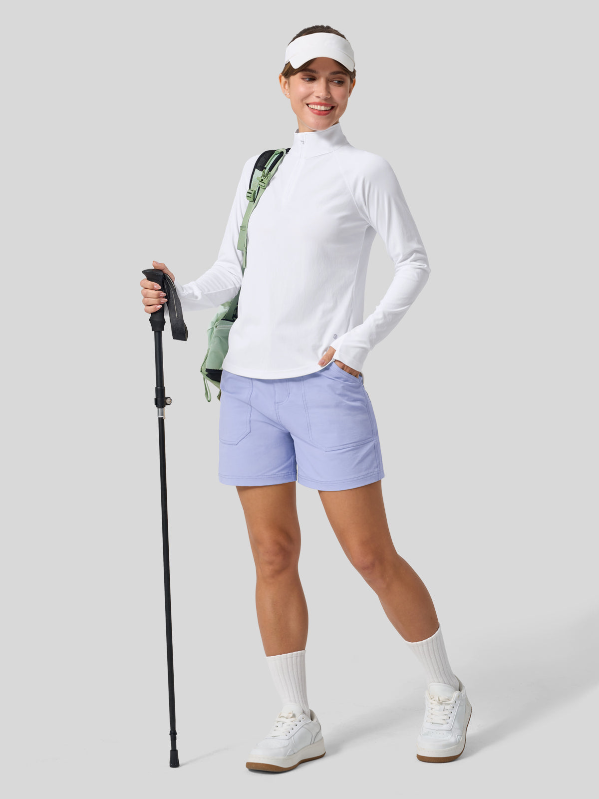 womens upf 50 sun shirt 1/4 zip 