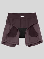Willit Women's High Waist Swim Board Shorts in 