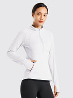 Willit Women's Fleece Pullover Half Zip_