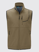 Willit Men's Softshell Vest Fleece Lined Outerwear_