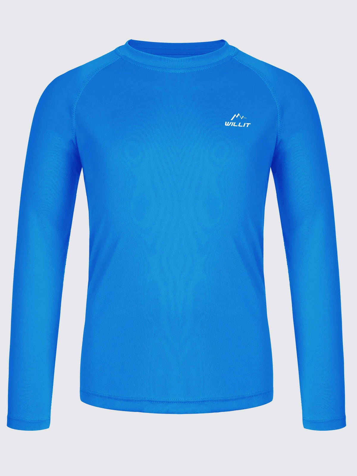 Boy's Long Sleeve Rash Guard Swim Shirts_ 