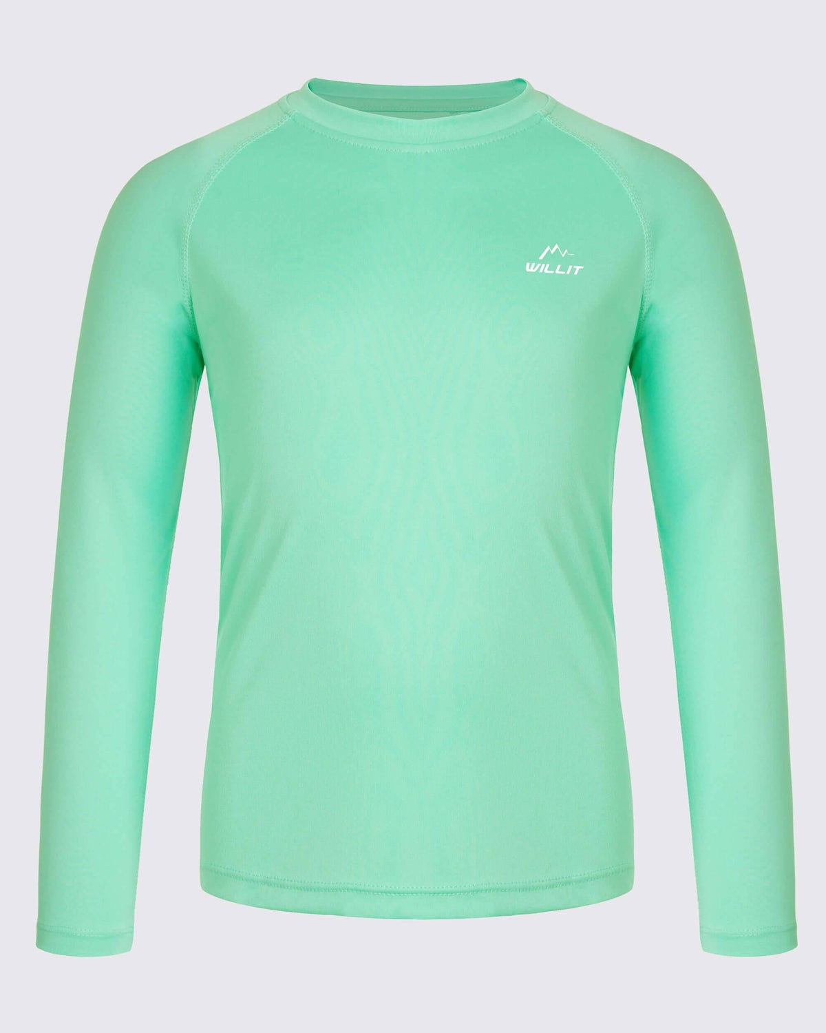Boy's Long Sleeve Rash Guard Swim Shirts_ 