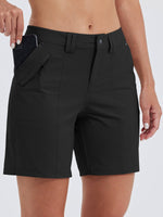 willit Women's Casual Golf Hiking 7 Inch Shorts 