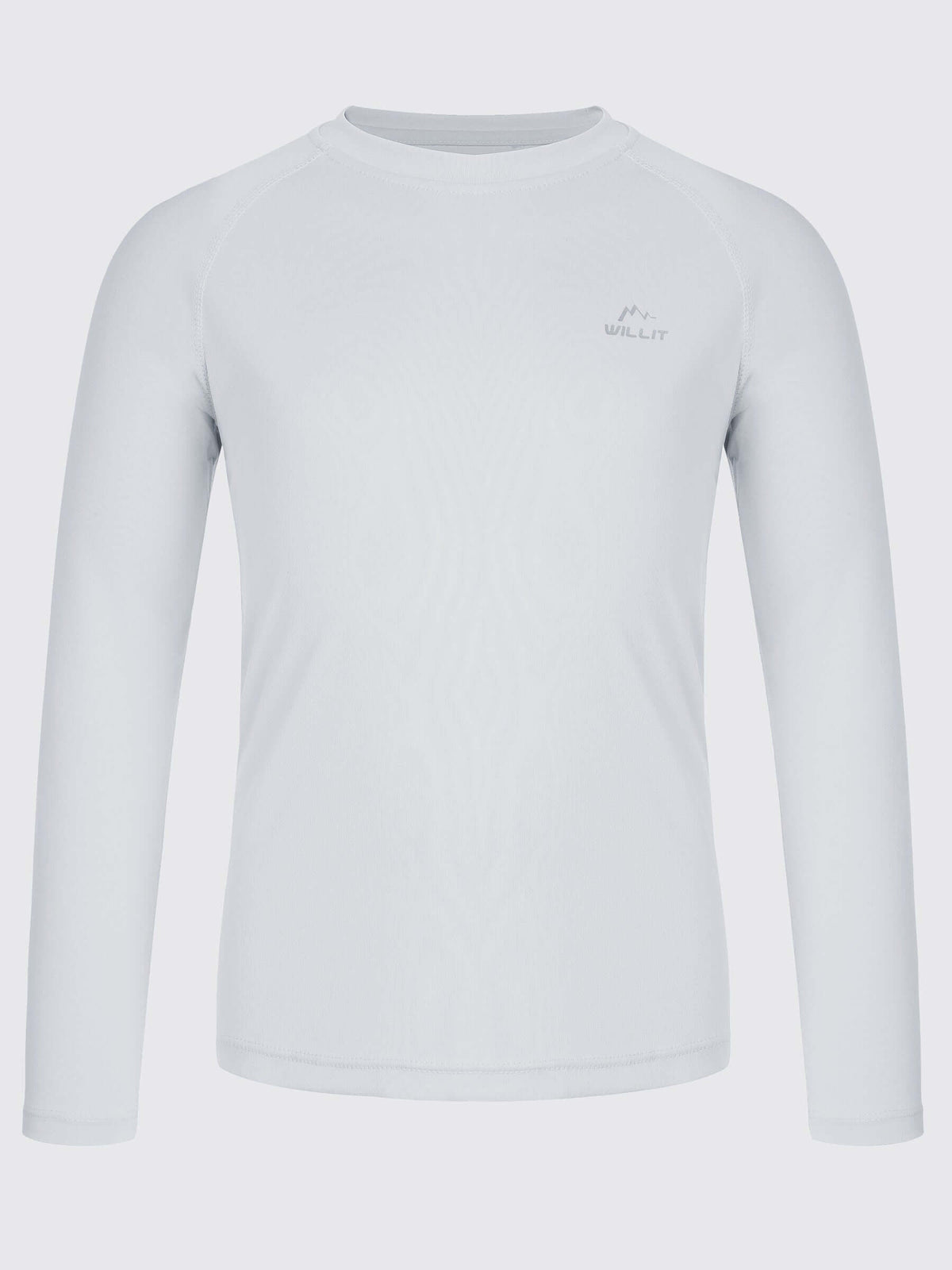 Boy's Long Sleeve Rash Guard Swim Shirts_ 