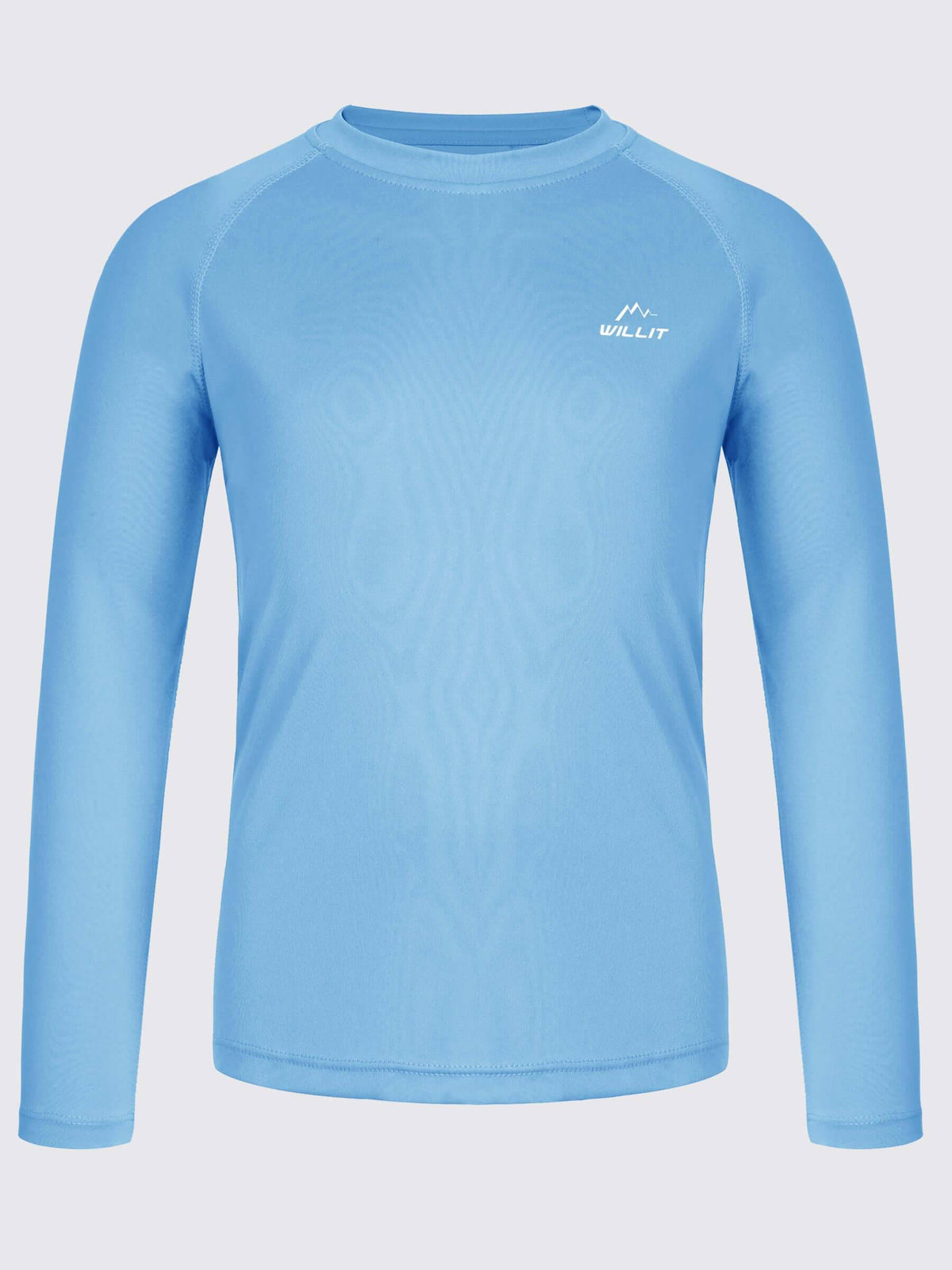 Boy's Long Sleeve Rash Guard Swim Shirts_