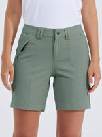 Willit Women's Casual Golf Hiking 7 Inch Shorts 
