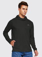 Willit Men's Sun Protection Hoodie UPF 50+ 