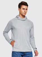 Willit Men's Sun Protection Hoodie UPF 50+ 