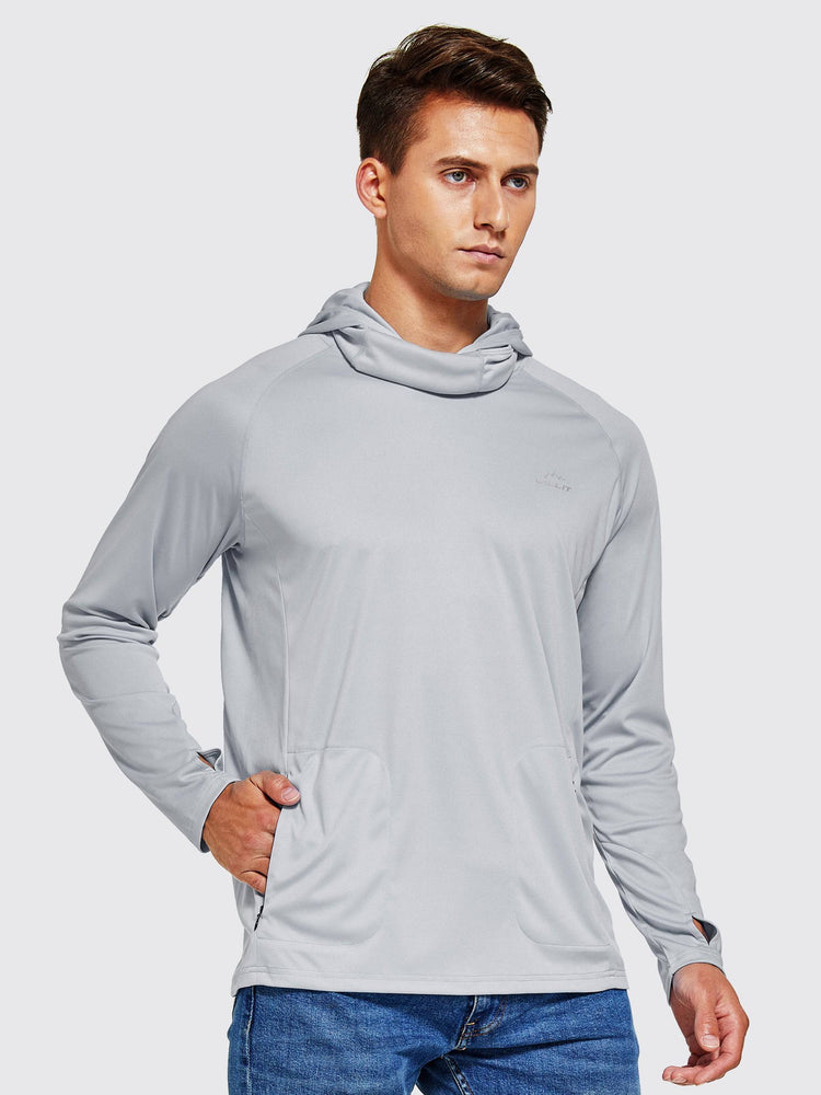 Willit Men's Sun Protection Hoodie UPF 50+ 