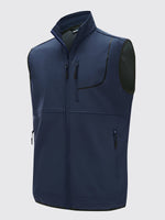 Willit Men's Softshell Vest Fleece Lined Outerwear_