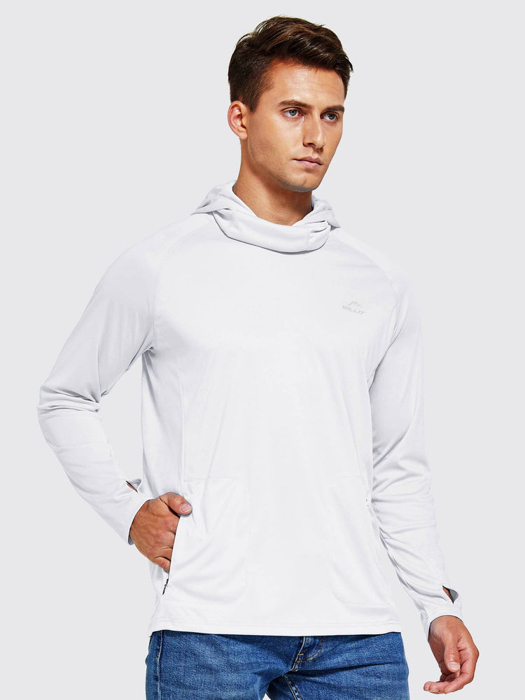 Willit Men's Sun Protection Hoodie UPF 50+_