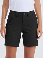 willit Women's Casual Golf Hiking 7 Inch Shorts 