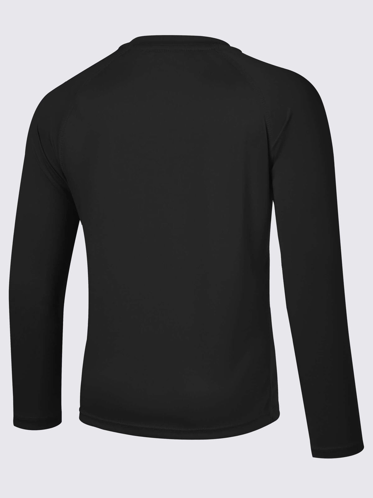 Boy's Long Sleeve Rash Guard Swim Shirts_