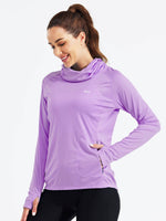 Women's Sun Protection Hoodie Long Sleeve with Face Mask Lightweights 