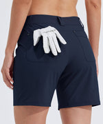 willit Women's Casual Golf Hiking 7 Inch Shorts 