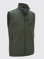 Willit Men's Softshell Vest Fleece Lined Outerwear_