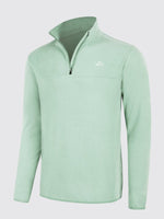 Willit Men's Fleece Pullover lightweight Sportswear_Laydown_