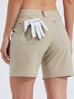 willit Women's Casual Golf Hiking 7 Inch Shorts 