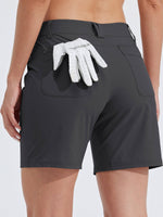 Willit Women's Casual Golf Hiking 7 Inch Shorts 