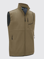 Willit Men's Softshell Vest Fleece Lined Outerwear_