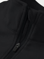 Willit Men's Fleece Pullover lightweight Sportswear_Laydown_