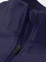 Willit Men's Fleece Pullover lightweight Sportswear_Laydown_