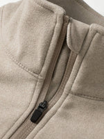 Willit Men's Fleece Pullover lightweight Sportswear_Laydown_
