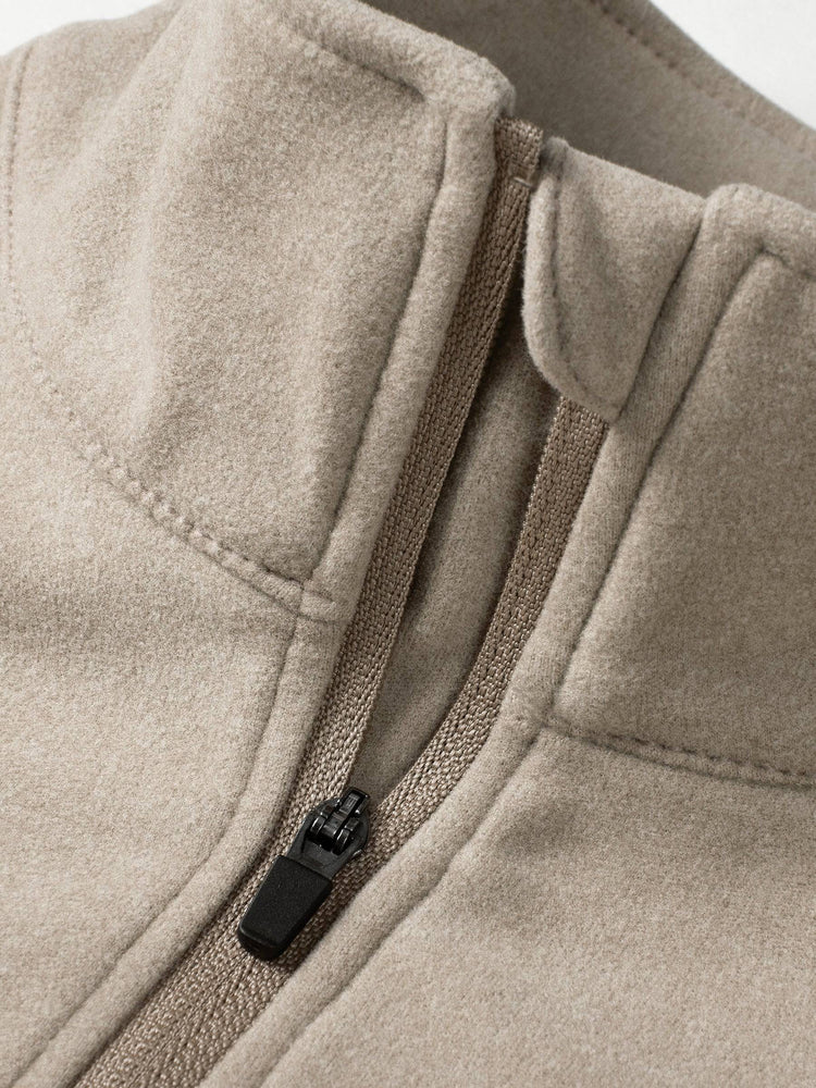 Willit Men's Fleece Pullover lightweight Sportswear_Laydown_