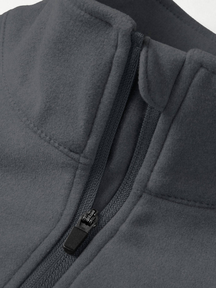 Willit Men's Fleece Pullover lightweight Sportswear_Laydown_