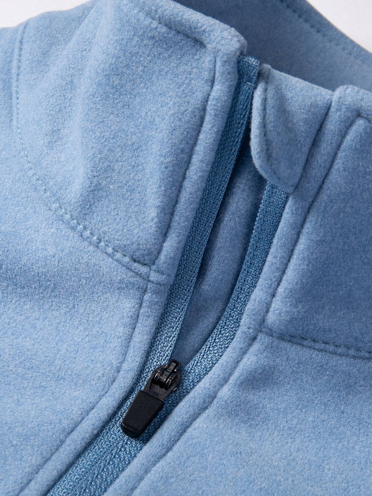 Willit Men's Fleece Pullover lightweight Sportswear_Laydown_