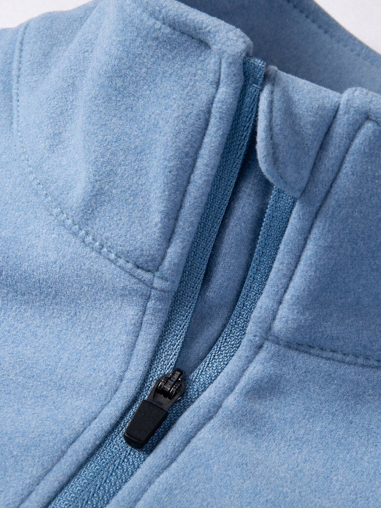 Willit Men's Fleece Pullover lightweight Sportswear_Laydown_