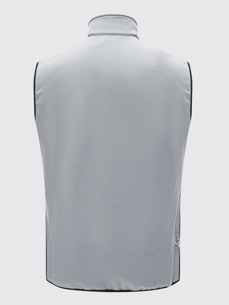 Willit Men's Softshell Vest Fleece Lined Outerwear_