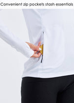 Women's Sun Protection Hoodie Long Sleeve with Face Mask Lightweights 