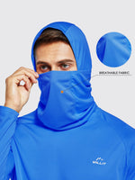 Willit Men's Sun Protection Hoodie UPF 50+ 