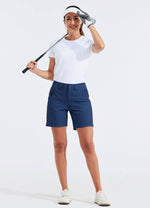 willit Women's Casual Golf Hiking 7 Inch Shorts 
